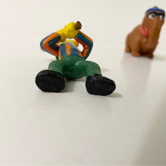 Vtg Sesame Street Muppets Figures Big Bird Bert Ernie Snuffleupagus Toys - Picture 10 of 13